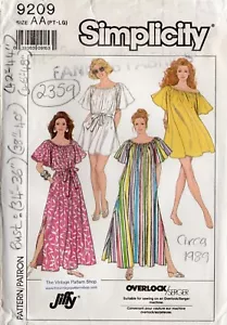 1989 Vintage Sewing Pattern (B34″-36”-38"-40”-42”-44”-46”-48”) COVER-UP (2359) - Picture 1 of 3