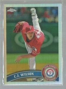 2011 Topps Chrome Refractors #136 C.J. Wilson (ref56160) - Picture 1 of 1