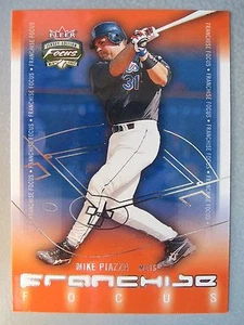 2003 Fleer Focus JE Franchise Focus #12 Mike Piazza *METS* - Picture 1 of 2