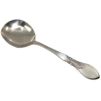 Georg Jensen Blinkenberg 830 plata 1925 cuchara para servir verduras, 9 1/8" Foto 1 de 4