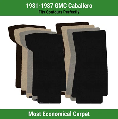 Lloyd Velourtex Front Row Carpet Mats for 1981-1987 GMC Caballero  - Image 1 of 4