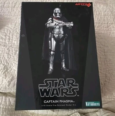 ARTFX+ STAR WARS CAPTAIN PHASMA KOTOBUKIYA *NOVO NA CAIXA* - Imagem 1 de 4