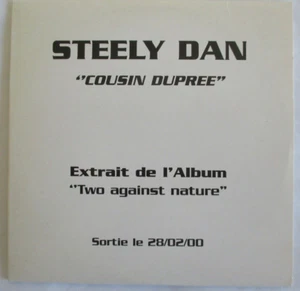 Steely Dan - France Promo Single CD "Cousin Dupree" - Picture 1 of 3