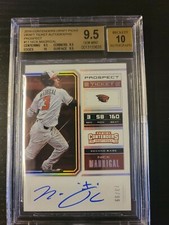 2018 Panini Contenders Draft Picks Nick Madrigal Auto /99