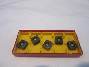 Cantidad (5) Sandvik N260.8-1204-F Grado CB50 Inserto de carburo Coromant - Imagen 1 de 2