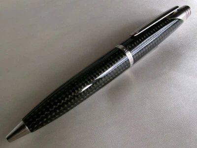 Caneta esferográfica Dunhill AD2000 carbono - Imagem 1 de 4