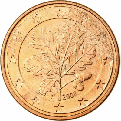 [#699933] République fédérale allemande, 5 Euro Cent, 2008, SPL, Copper Plated S - Photo 1/2