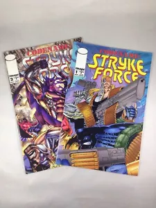 Codename Strikeforce 1 & 2 Image Comics 1994 Excellent Condition Marc Silvestri - Picture 1 of 8