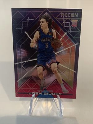 2021-22 Panini Recon JOSH GIDDEY RC Base Rookie #205 Oklahoma City Thunder (AW) - Image 1 of 2