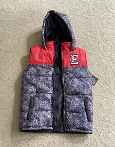 NWT ENYCE Sean Combs Puffer Vest Boys 8/10 Kids coat jacket winter Christmas - Picture 1 of 6