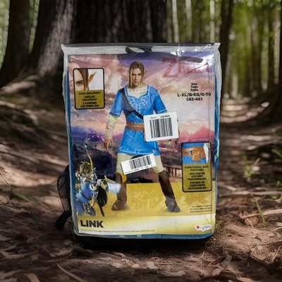 Disfraz Legend of Zelda Link Breath Of The Wild Deluxe para adulto X-L 42-46 Foto 1 de 4