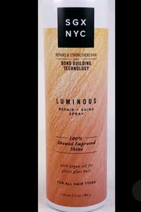 SGX NYC Luminous Repair & Shine Spray 6.5 Oz All Hair Types Strengthening Salon - Picture 1 of 3