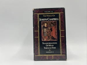 The World Of Joseph Campbell • Programs 1-3 • Cassette Tape • Very Good Cond - Bild 1 von 3