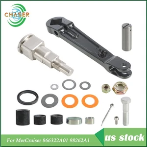 Upper Gimbal Steering Arm Shaft Pin 866322A01 866718A01 For MerCruiser USA - Picture 1 of 13