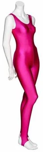 Glänzender Catsuit Tanz Gymnastik geraffte Vorderseite für Damen Frauen KDC013 - Bild 1 von 110
