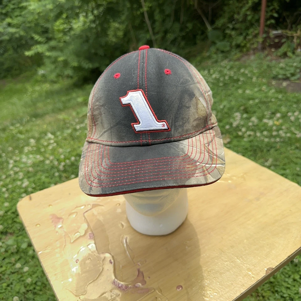 NASCAR Hat Cap Chase Camo Martin Truex Jr Chase Authentics Hook And Loop Strap - Image 1 of 4