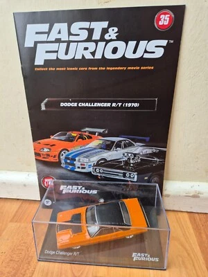 1/43 ALTAYA FAST AND FURIOUS COLLEZIONE - DODGE CHALLENGER R/T 1970 AUTO #35 - Immagine 1 di 3