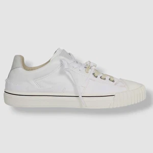 $975 Maison Margiela Women's White Martin Canvas Sneaker Shoes Size 35 - Picture 1 of 5