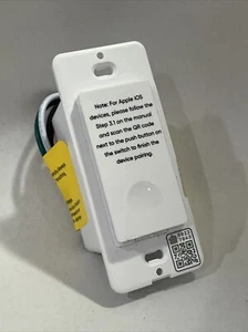 1 Treatlife SS02S White 1250W Voice Control Remote Smart Light Switch - Picture 1 of 2