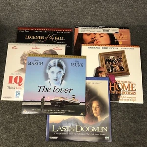 Lot Of 6 Romance Movies On 12” Laserdiscs Scarlet Letter I.Q. Legends Of Fall - Picture 1 of 13