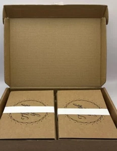 Best Paper Greetings 36 Pack Rustic Kraft Paper Material Thank You Cards+Envelop - Picture 1 of 2