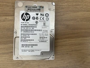 HP 627114-002 HDD HP EH0300FBQDD HP 300GB 15K SAS 2.5''Hard Disk Drive - Picture 1 of 8