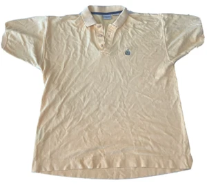 CAMISA BUGLE BOY HOMBRE GRANDE AMARILLO MANGA CORTA POLO SÓLIDO ClassicCore - Imagen 1 de 5