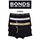 Bonds Mens Guyfront Trunk Super Soft Waistband With Logo 3 Pack Mz963a