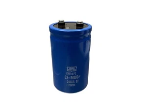 NIPPON CHEMI-CON Capacitor U36D 64000 uF 63V 85C 24G32L 02 Positive - Picture 1 of 2