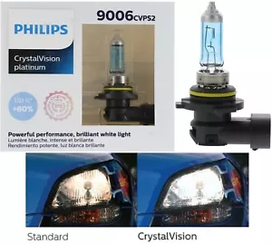 Philips Crystal Vision Platinum 9006 51W Two Bulbs Head Light Upgrade Replace EO - Picture 1 of 12