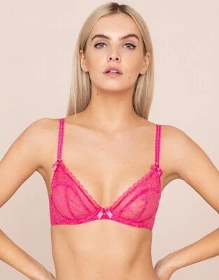 Sujetador Agent Provocateur Hinda Fucsia 34C Nuevo con Etiquetas $215 Foto 1 de 4