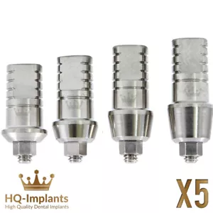 Prótesis recta Q5 ancha con hombro médica dental hexagonal - Imagen 1 de 6