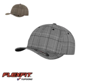FLEXFIT Glen Check 6 Panel Cap - Bild 1 von 8