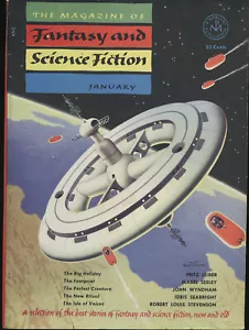 MAGAZINE OF FANTASY AND SCIENCE FICTION JANUARY 1953 FINE Condition - Picture 1 of 3