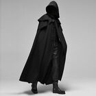 Medieval Men Knight Pirate Prince Gothic Retro Hooded Cloak Capes Long Robes