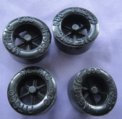 Ruedas Pitsco Metric 500 CO2 Dragster, Juego de 4 WIDE SLICKS, Vehículos Hobby Foto 1 de 4