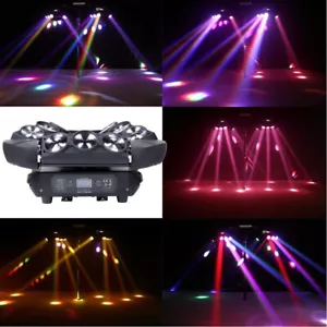 200W DJ Party Laser Light 9LED RGB DMX Spider Beam Moving Head Stage Lighting - Picture 1 of 23