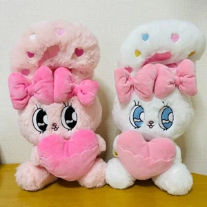 Esther Bunny SET 2 Heart Pocket BIG Plush 33cm Doll Fluffy toy Furyu 2025 - Picture 1 of 5