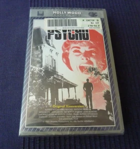 VHS Alfred Hitchcock PSYCHO UNGESPIELT Noch Verpackt Anthony Perkins NEU 104 Min - Bild 1 von 4