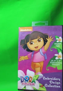 Brother SANICKDE Nickelodeon Dora the Explorer PES Machine Embroidery Designs CD - Picture 1 of 4
