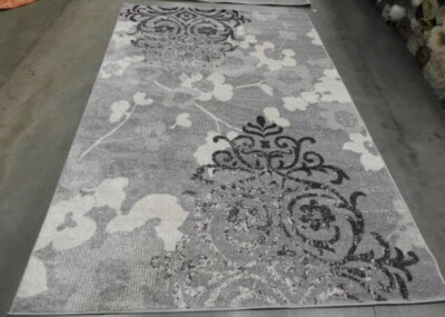 Alfombra manchada PLATA/MARFIL 6' X 9' precio reducido 1172603096 ADR114B-6 Foto 1 de 4