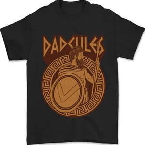 Dadcules Funny Fathers Day Gym Mens T-Shirt 100% Cotton - Picture 1 of 14