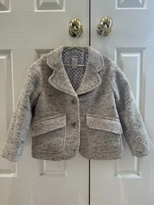 Bonpoint Girls Tweed Jacket Size 6 - Picture 1 of 6