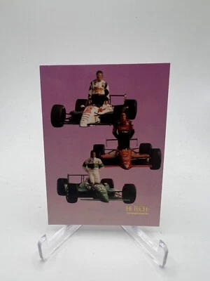 1993 Hi-Tech Indy On the Front Row 1992 #70 SP - Image 1 of 2