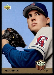 1993 Upper Deck Pete Janicki California Angels #422 - Bild 1 von 2