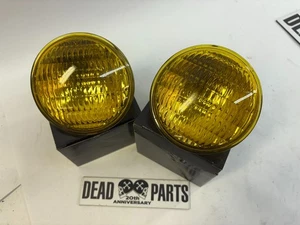 Harley amarillo luz de paso foco 12 voltios bombillas haces - Imagen 1 de 3