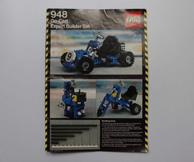 LEGO&reg; Technic Expert Builder 948 Go-Kart Instruction Manuals Only!