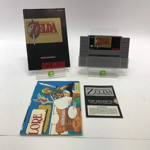 The Legend Of Zelda A Link to the Past (Super Nintendo SNES, 1991) getestet funktioniert - Bild 1 von 11
