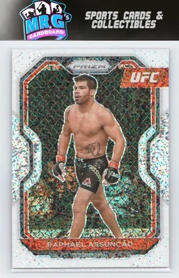 2021 Panini Prizm UFC #99 Raphael Assuncao White Sparkle - Image 1 of 2