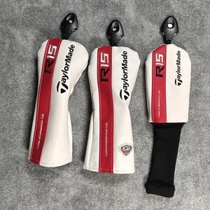 TaylorMade R15 Headcover Menge 3 verstellbare Zifferblatt Abdeckungen TP Abzeichen neu keine Etiketten - Bild 1 von 13